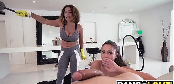  One Of Two Dirty Maids Gets Fucked Sadie Creams